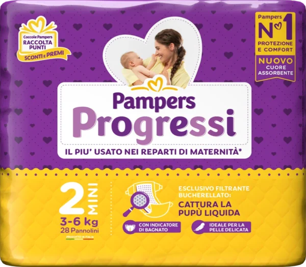 pampers progressi 3-6kg X28